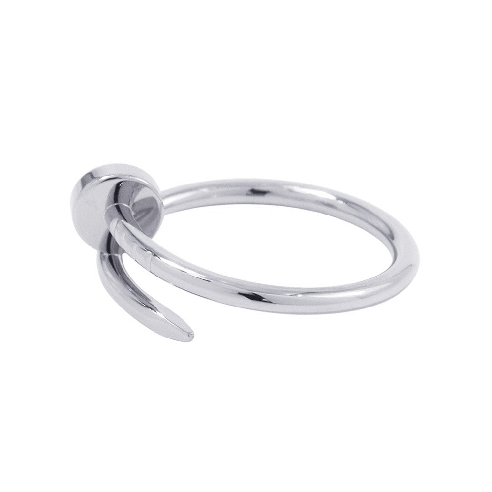 CARTIER Juste Un Clou Ring Small model Size 52/#12 SmallB4226052/B4226000 18K White Gold