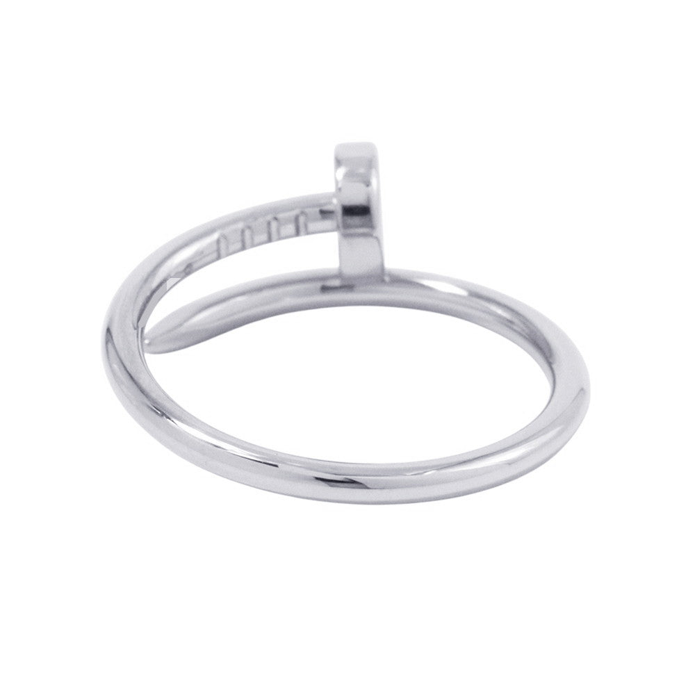 CARTIER Juste Un Clou Ring Small model Size 52/#12 SmallB4226052/B4226000 18K White Gold