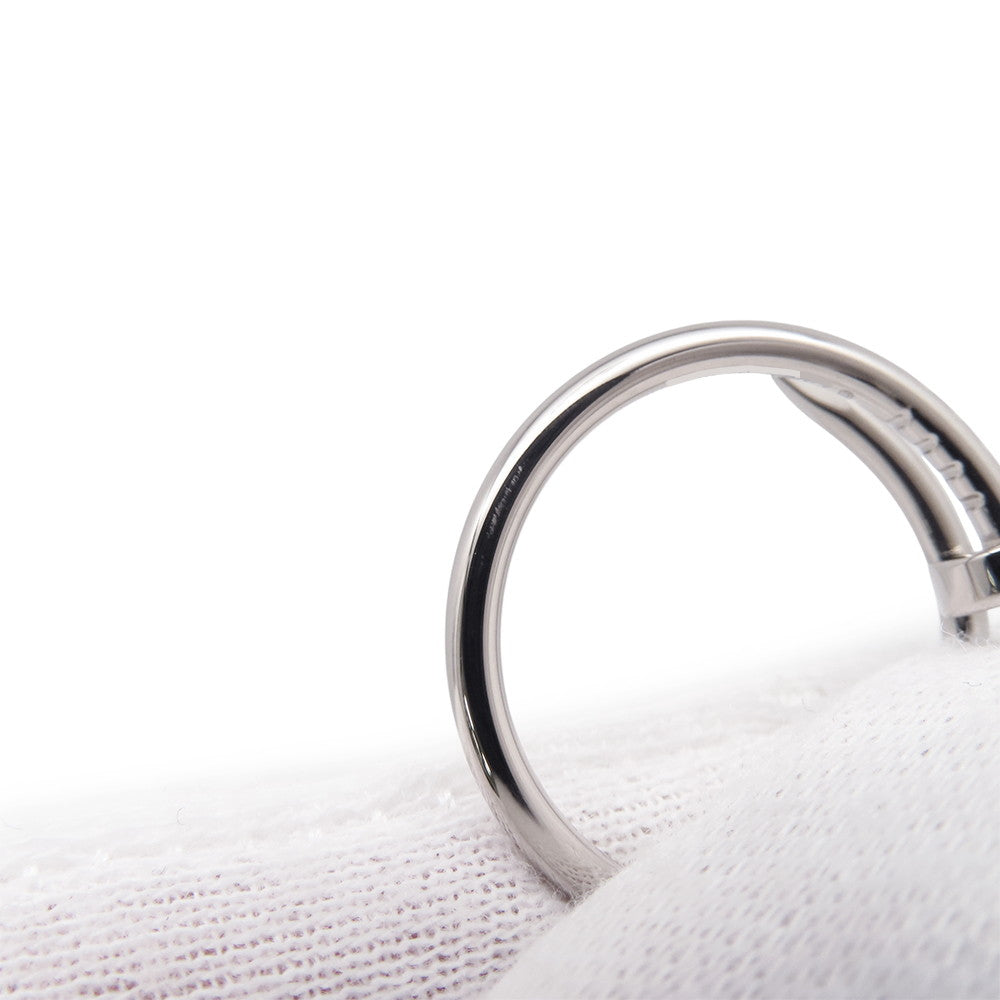 CARTIER Juste Un Clou Ring Small model Size 52/#12 SmallB4226052/B4226000 18K White Gold