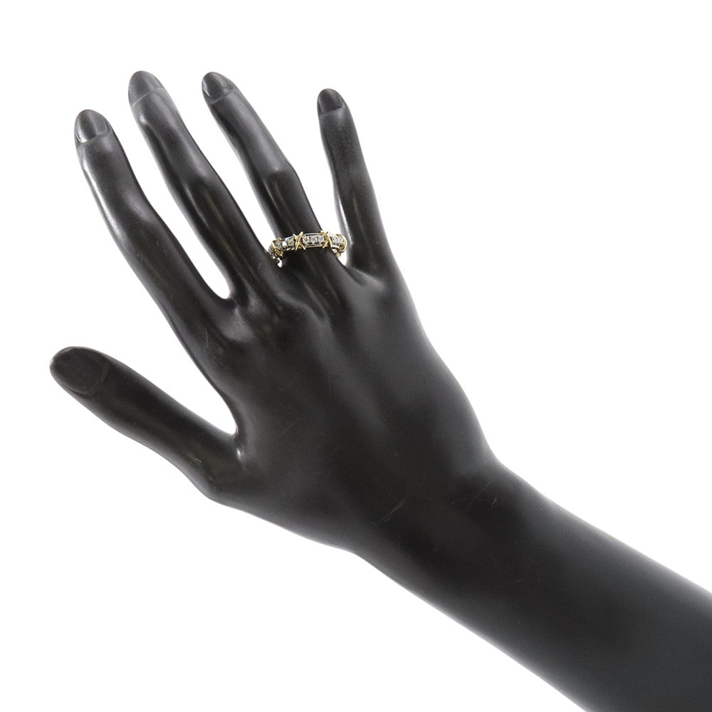 TIFFANY&Co. Jean Schlumberger Narrow Ring Size Approximately 1174037984 Pt950 K18YG