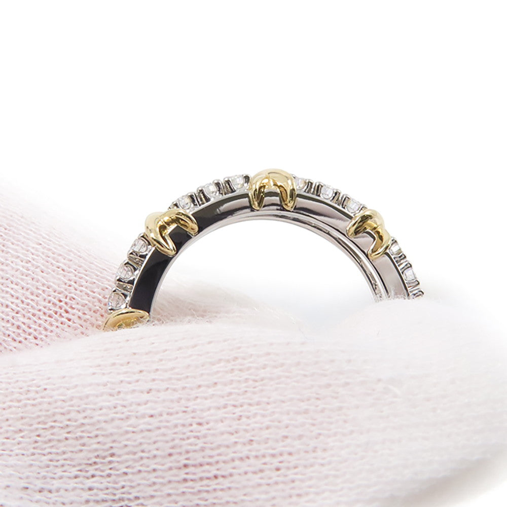 TIFFANY&Co. Jean Schlumberger Narrow Ring Size Approximately 1174037984 Pt950 K18YG