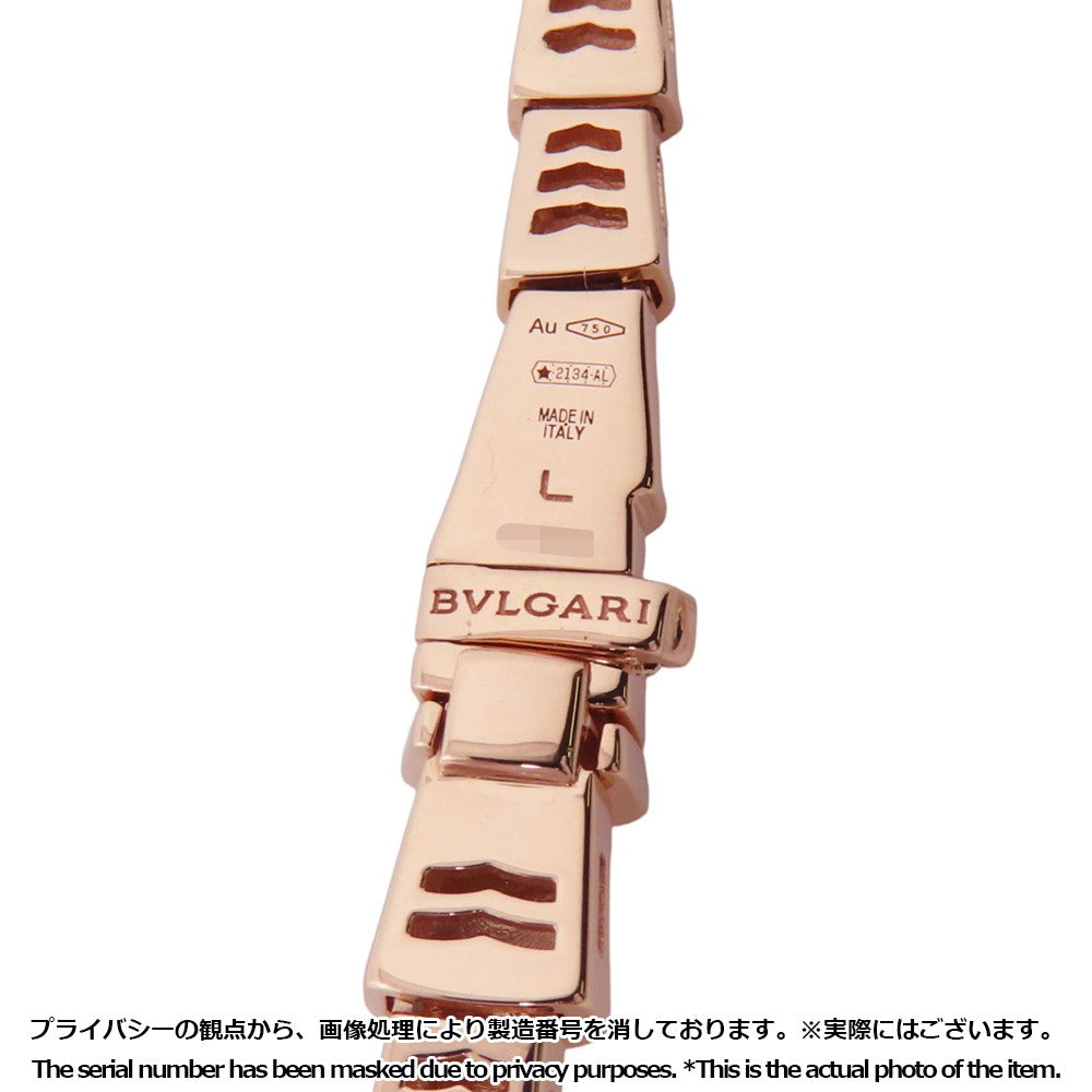 BVLGARI Serpenti Viper Necklace Size L357864 18K Pink Gold