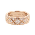 CHANEL Coco Crush Collection Ring Medium Model Size 51/#11 MediumJ11101 18K Pink Gold