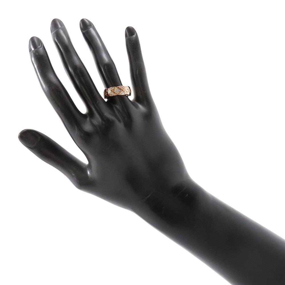 CHANEL Coco Crush Collection Ring Medium Model Size 51/#11 MediumJ11101 18K Pink Gold
