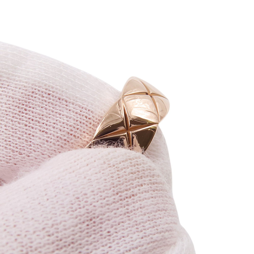 CHANEL Coco Crush Collection Ring Medium Model Size 51/#11 MediumJ11101 18K Pink Gold