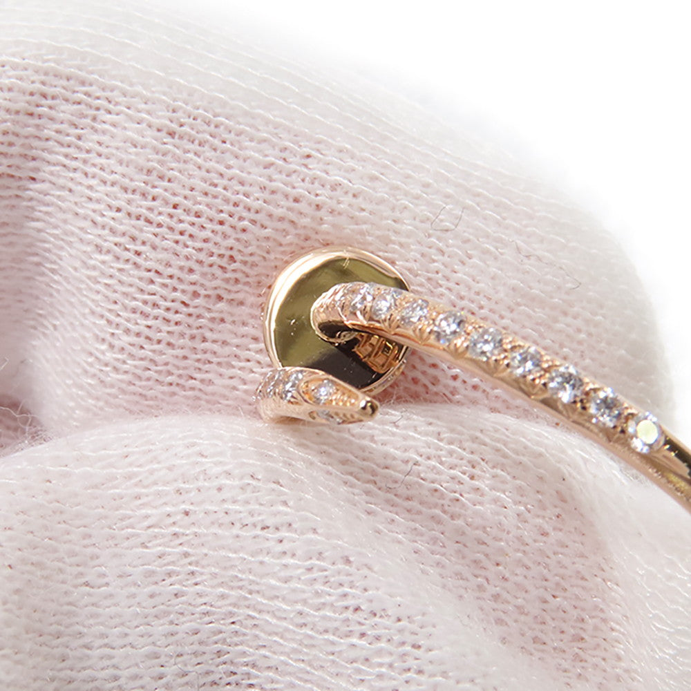 CARTIER Juste Un Clou Semi-Pavé Ring Size 47/#7 SmallB4231447/B4231400 18K Pink Gold