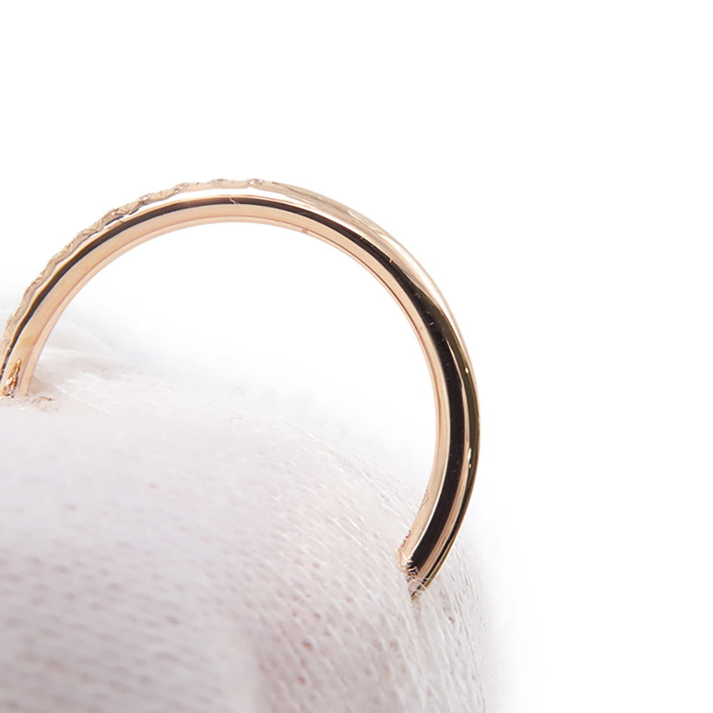 CARTIER Juste Un Clou Semi-Pavé Ring Size 47/#7 SmallB4231447/B4231400 18K Pink Gold
