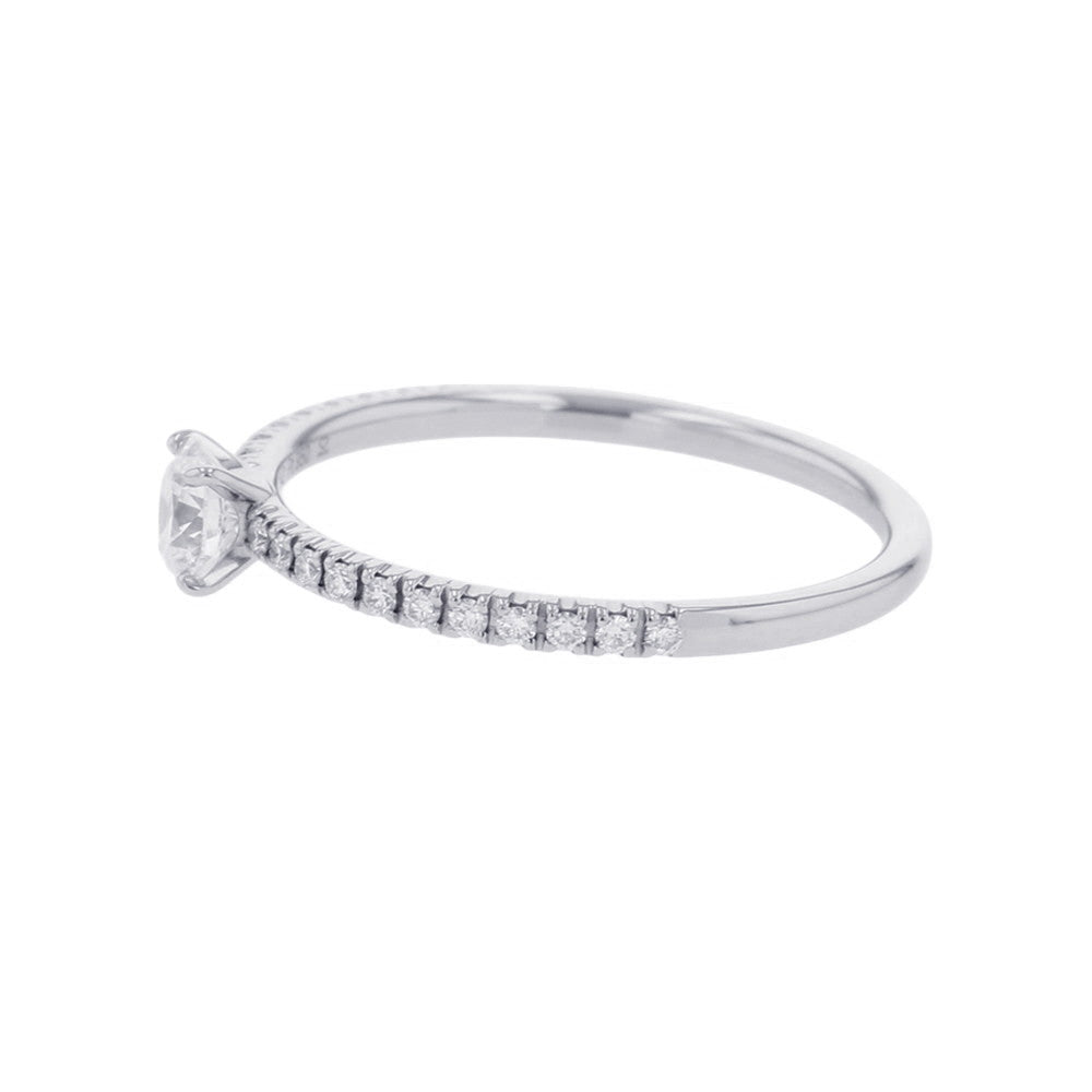 CARTIER Etincelle De Cartier solitaire ring Size 53/#13N4744353/N4744300 Pt950