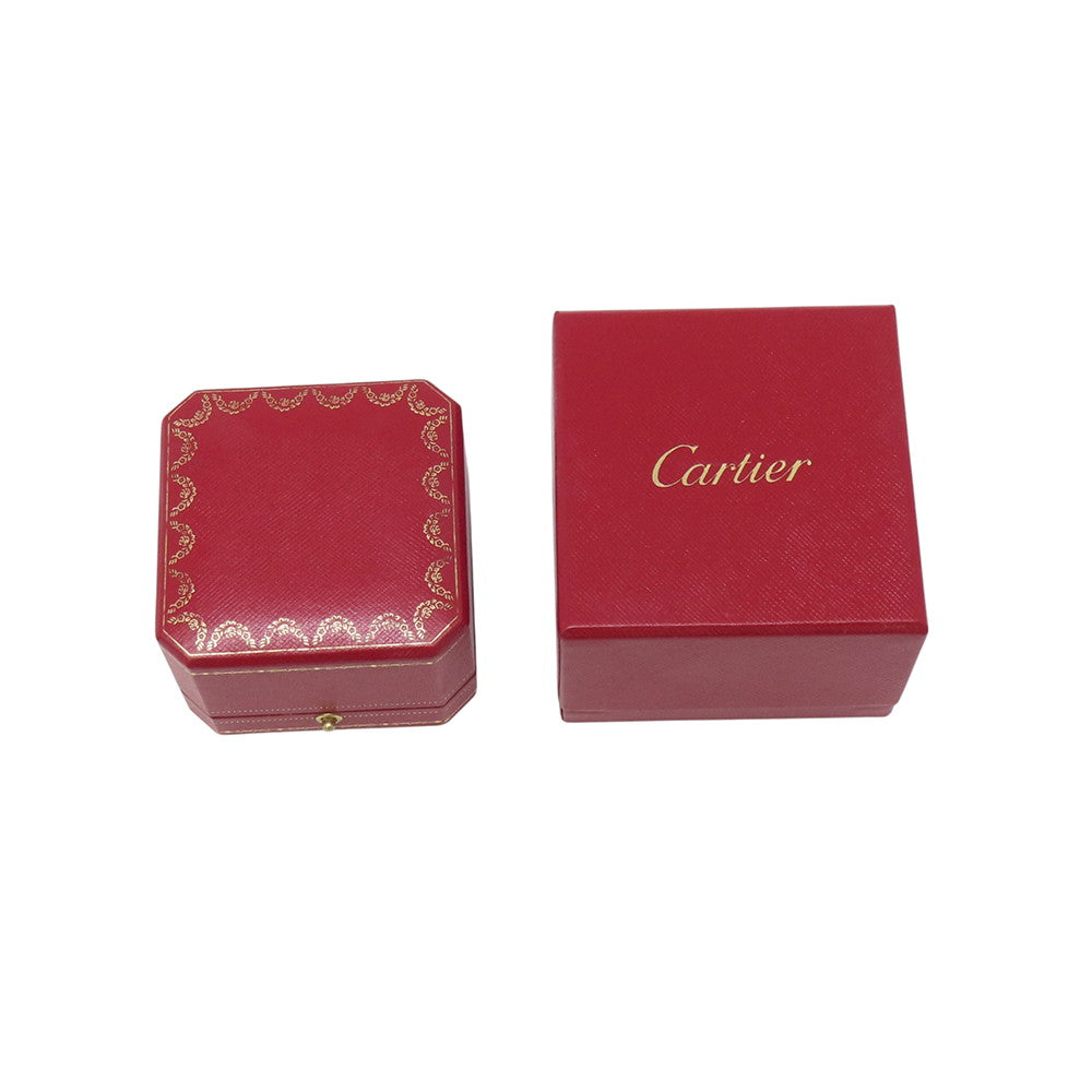 CARTIER LOVE Ring Classic Model Size 51/#11 ClassicB4084751/B4084700 18K White Gold