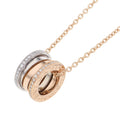 BVLGARI B-ZERO1 Perfect Mistake Necklace K18PG K18WG
