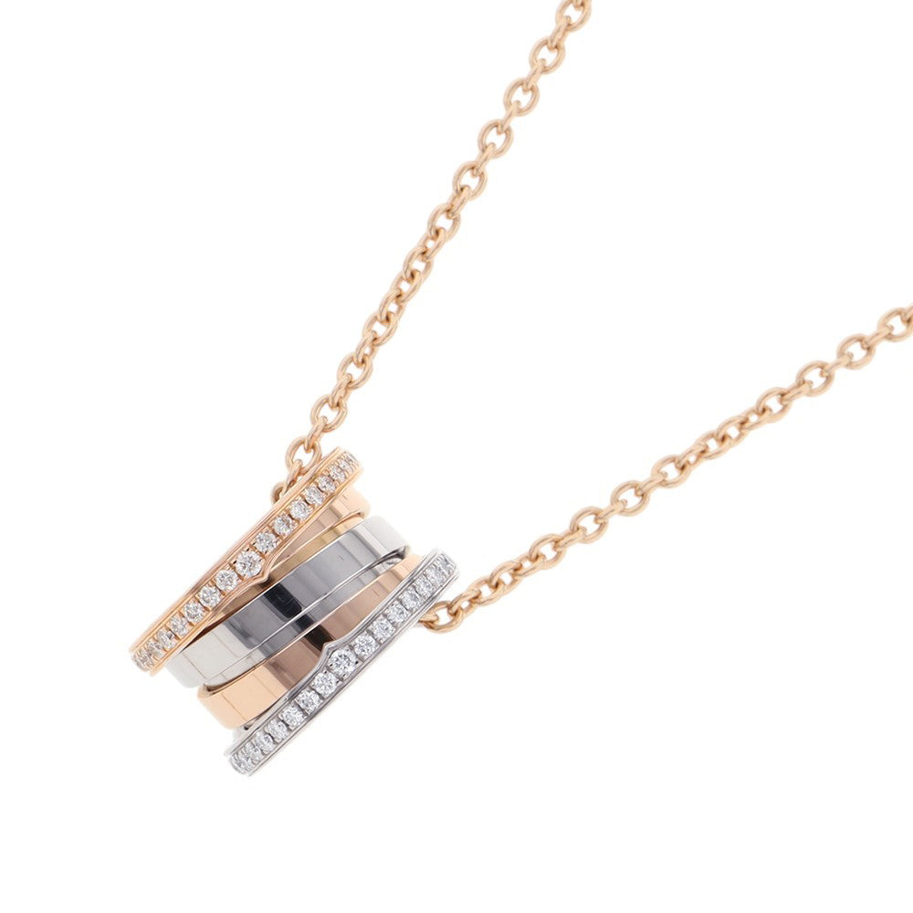 BVLGARI B-ZERO1 Perfect Mistake Necklace K18PG K18WG