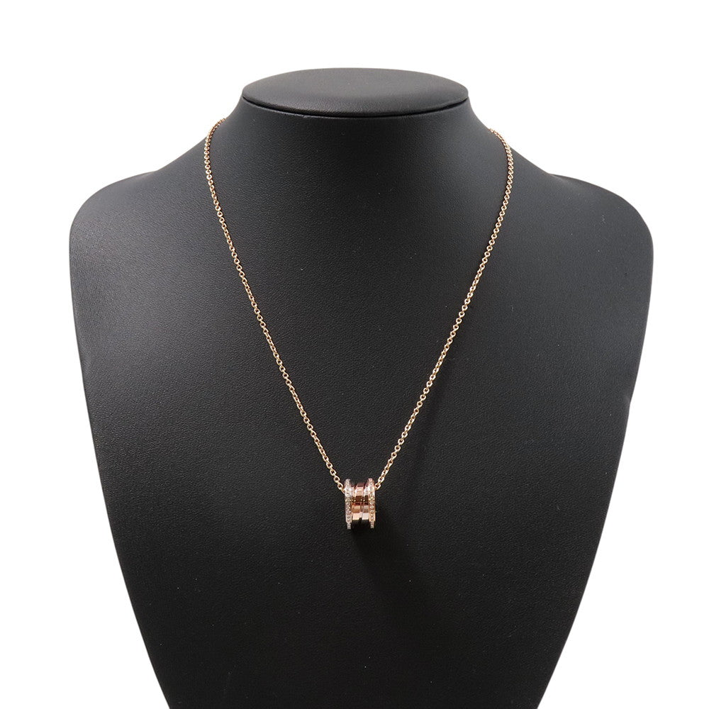 BVLGARI B-ZERO1 Perfect Mistake Necklace K18PG K18WG