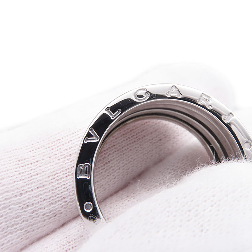 BVLGARI B-zero1 Ring 4 bands Size 58/#18 18K White Gold