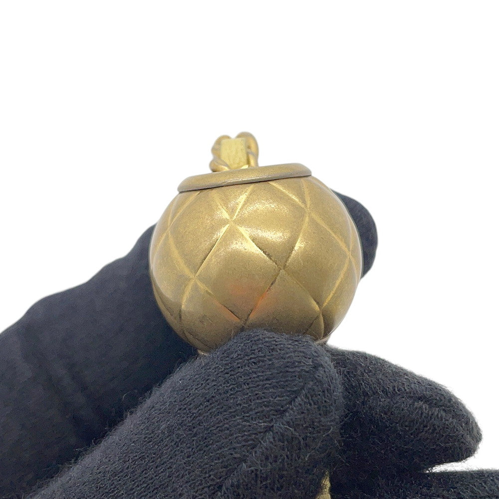 CHANEL Matelasse Cocoball Mini Chain Shoulder YellowAP1628 Lambskin