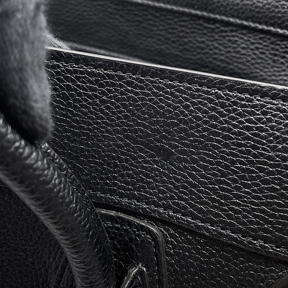 CELINE Luggage Shopper Tote Black189793 Leather Size micro