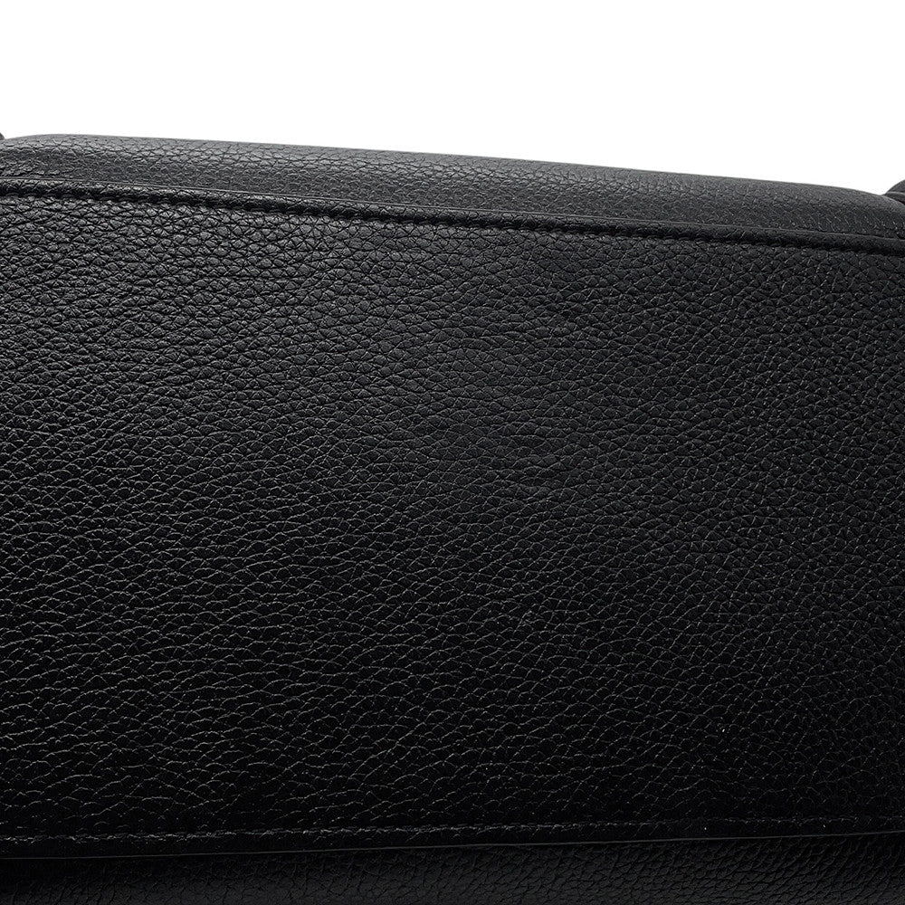 CELINE Luggage Shopper Tote Black189793 Leather Size micro