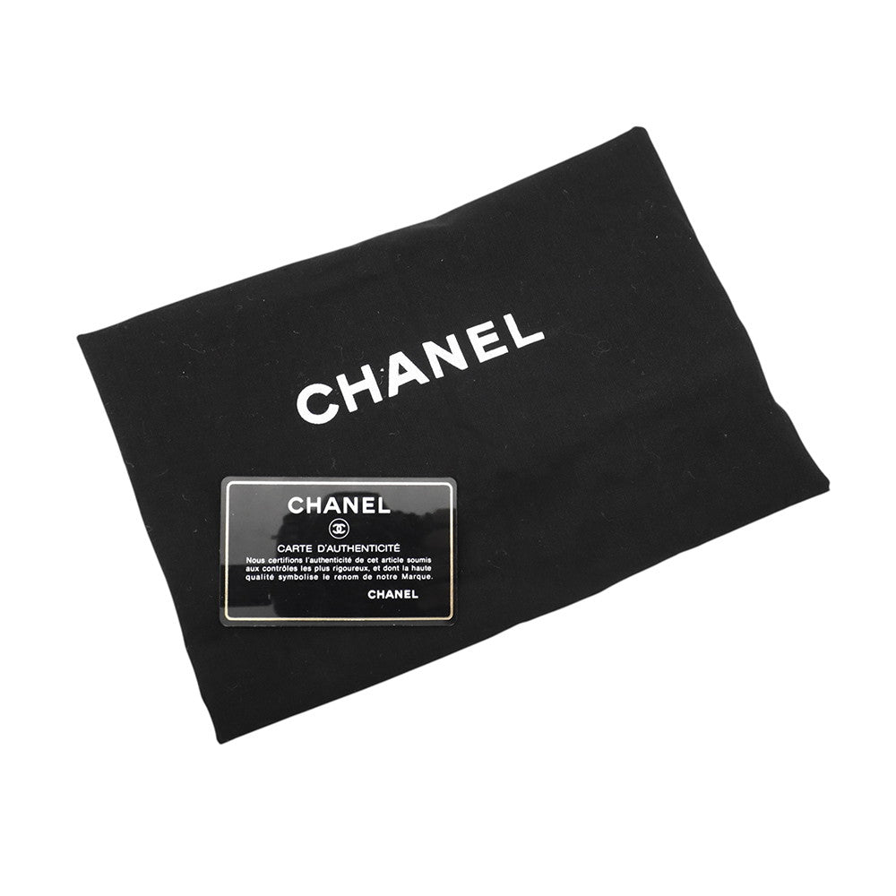 CHANEL Wild Stitch Handbag Black Lambskin
