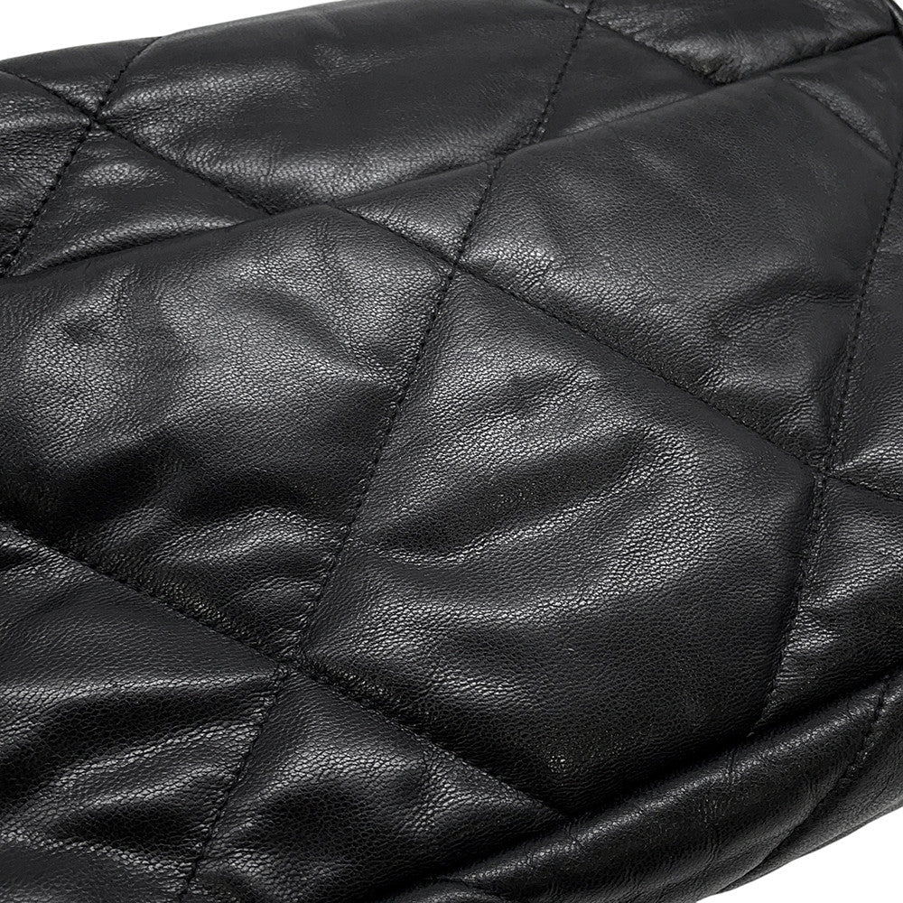 CHANEL CHANEL19 ChainShoulder Bag BlackAS1160 Shiny Lambskin