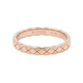 CHANEL Coco Crush Collection Ring Size 58/#18 MiniJ11785 18K Pink Gold