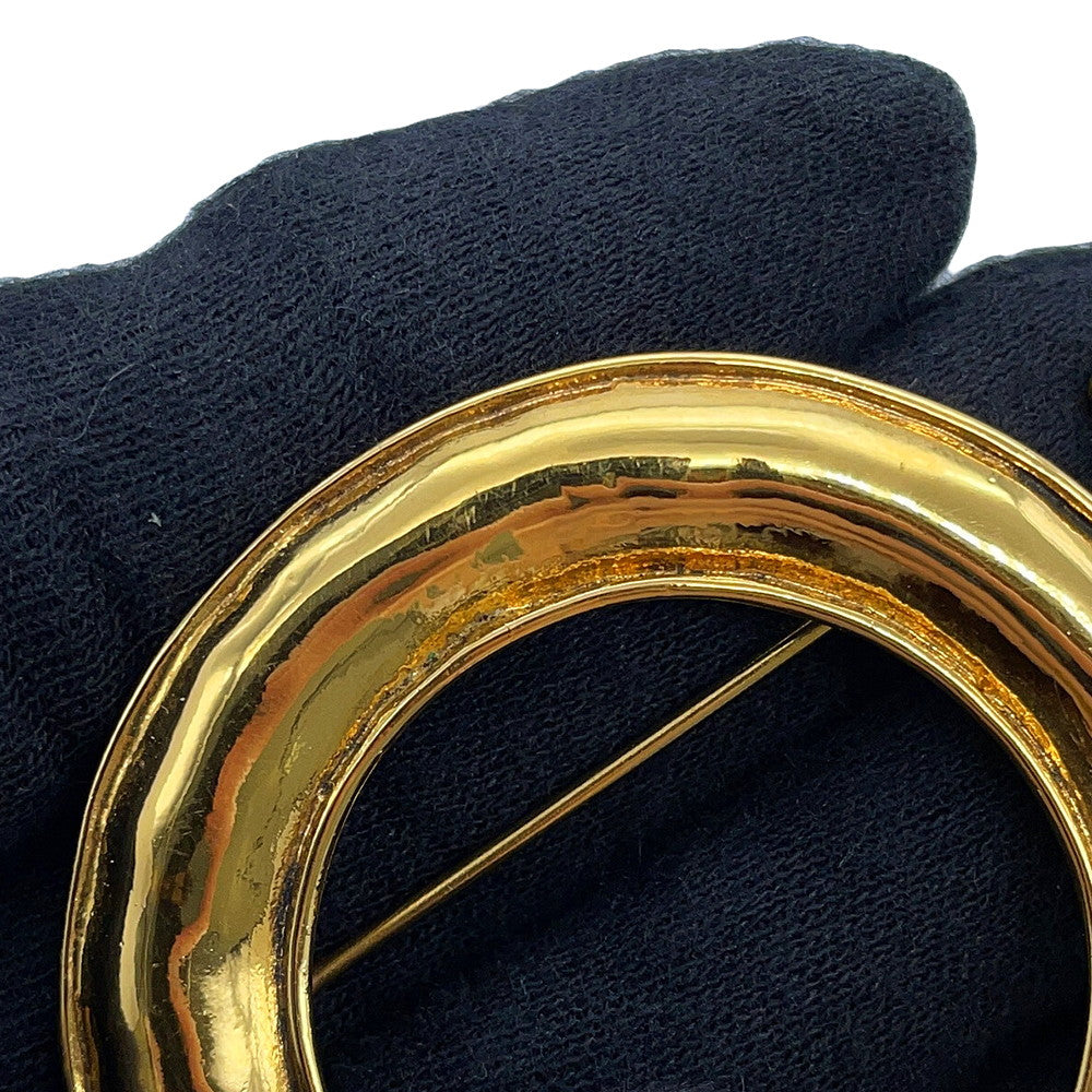 CHANEL 5-piece CC Logo Brooch Metal