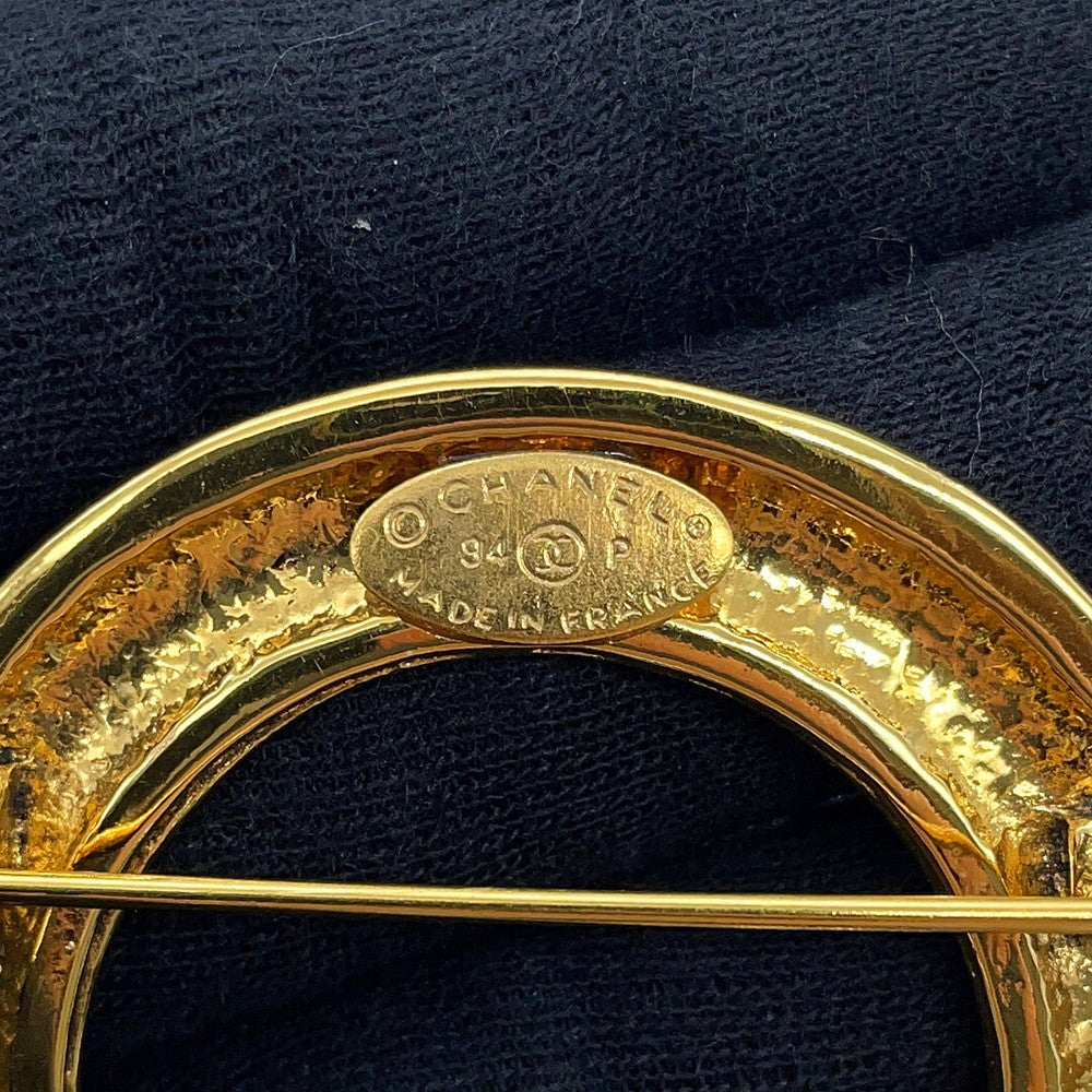 CHANEL 5-piece CC Logo Brooch Metal