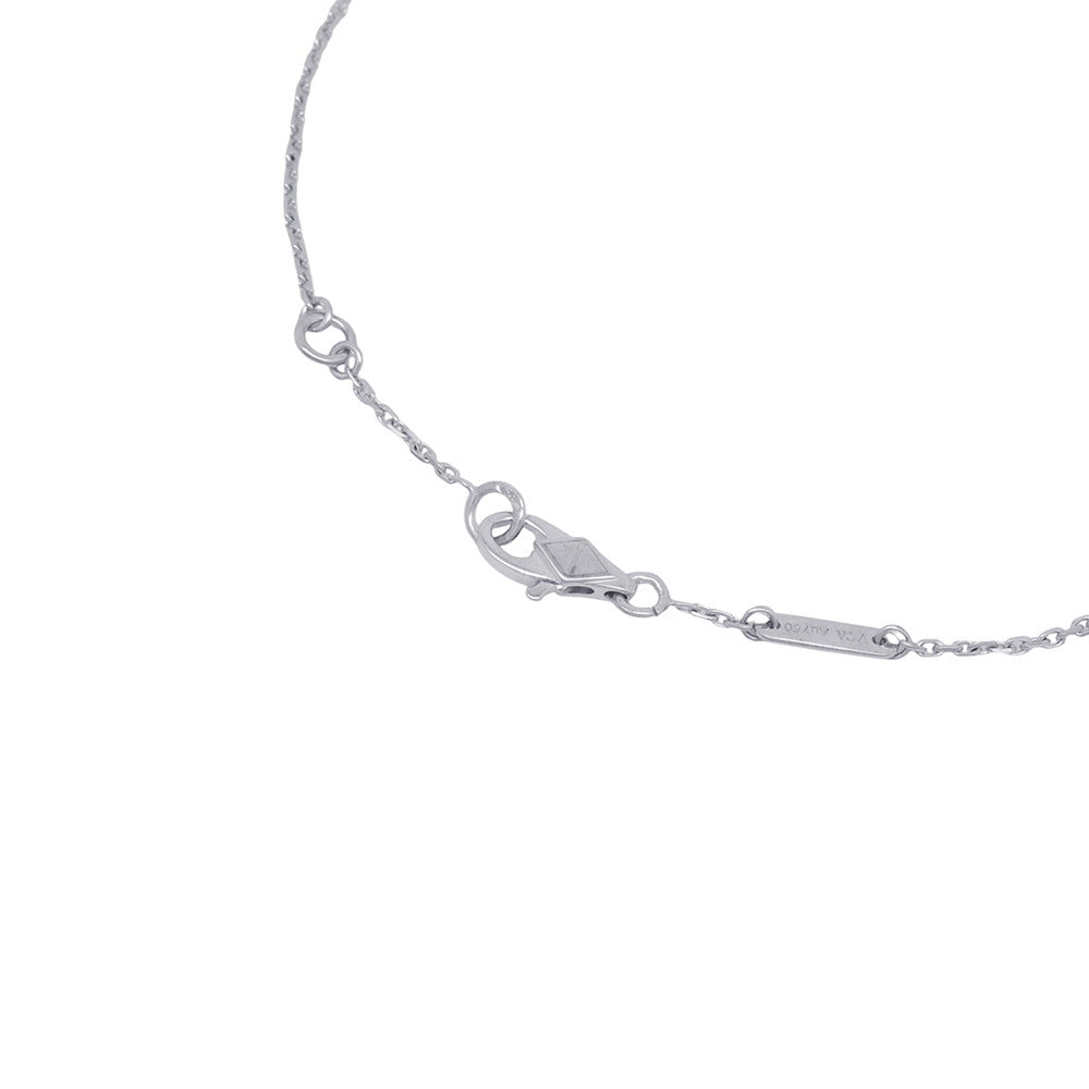Van Cleef & Arpels Frivole Bracelet mini model Size MiniVCARP3W200 18K White Gold