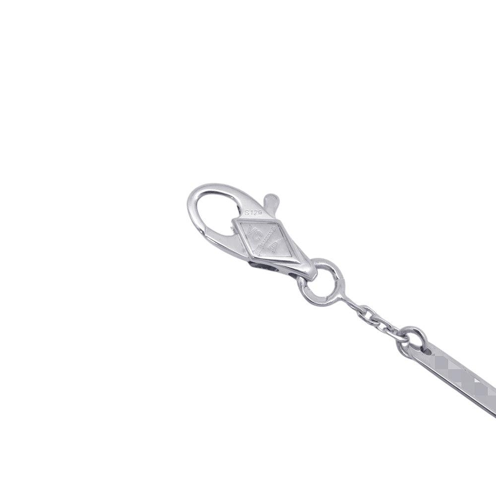 Van Cleef & Arpels Frivole Bracelet mini model Size MiniVCARP3W200 18K White Gold
