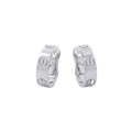 CARTIER Love earringsB8022400 18K White Gold