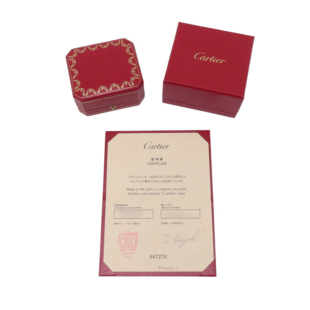 CARTIER Love earringsB8022400 18K White Gold