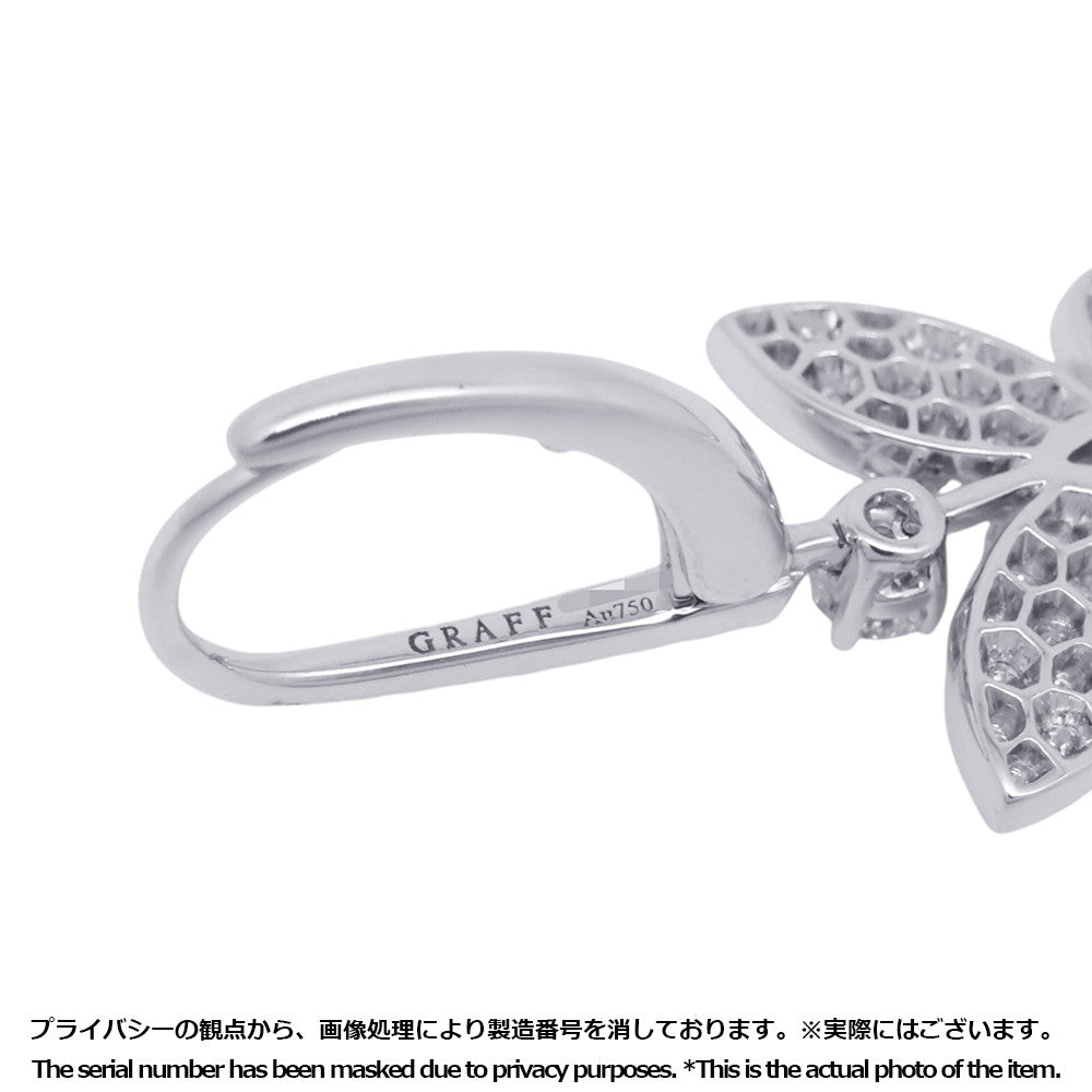 GRAFF Pavé Butterfly Mini Diamond Drop EarringsRGE1167 K185WG