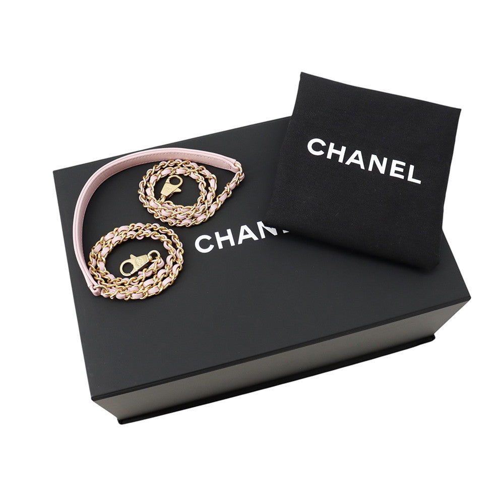 CHANEL Coco handle PinkAS2215 Lambskin Size XXS