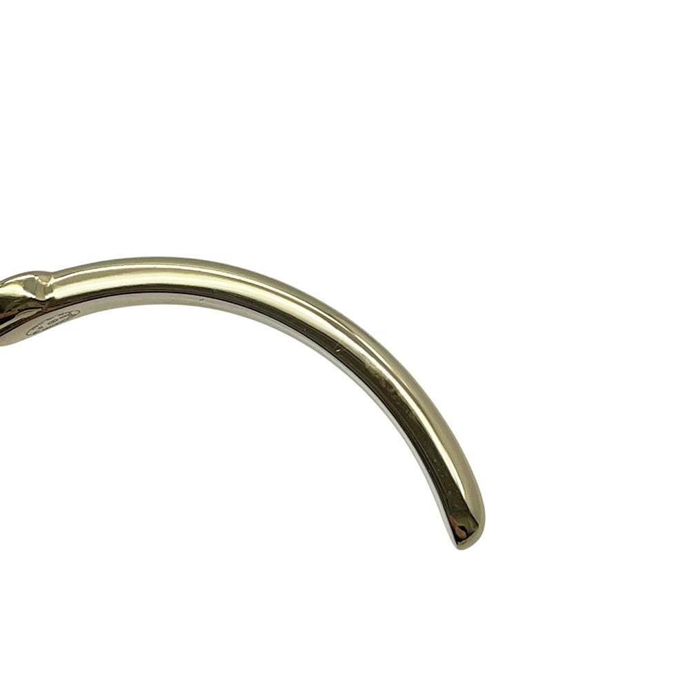 CHANEL CC LogoBangle Size M Champagne GoldABC178 Gold Plated