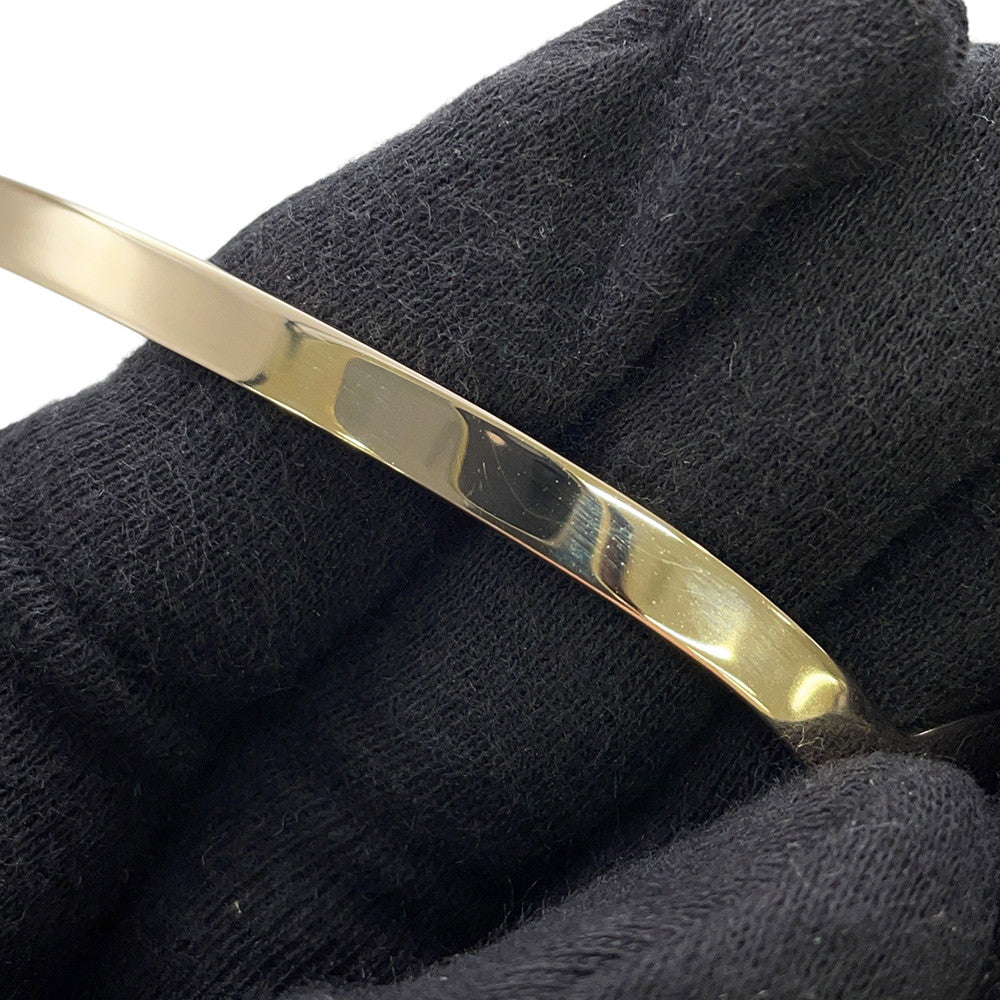 CHANEL CC Logo Headband Gold Metal