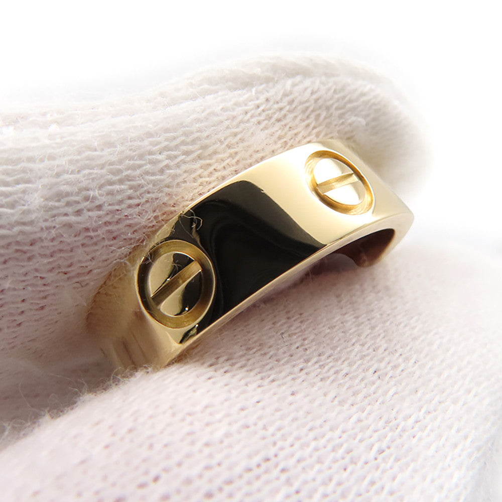 CARTIER LOVE Ring Classic Model Size 51/#11 ClassicB4084651/ B4084600 18K Yellow Gold
