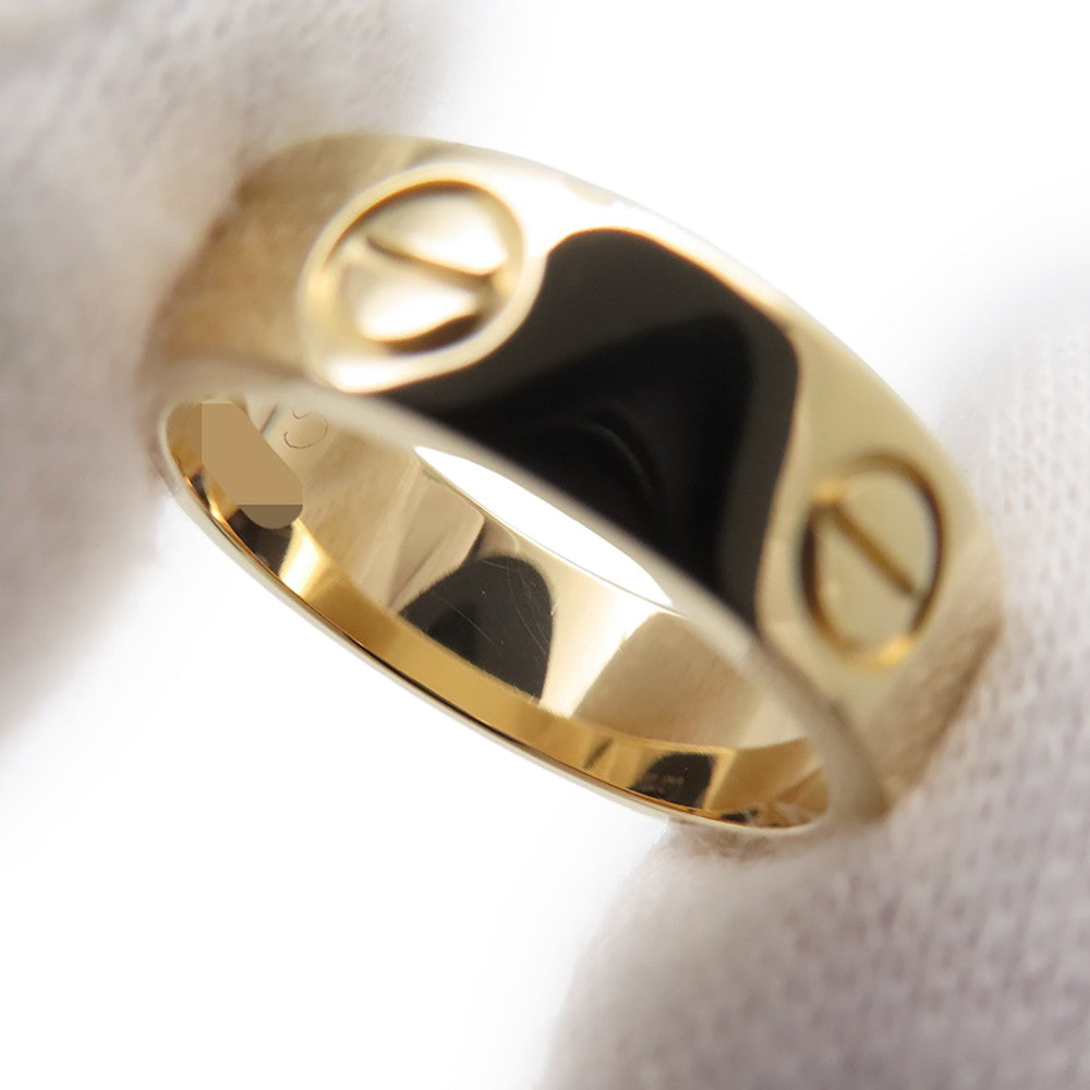 CARTIER LOVE Ring Classic Model Size 51/#11 ClassicB4084651/ B4084600 18K Yellow Gold