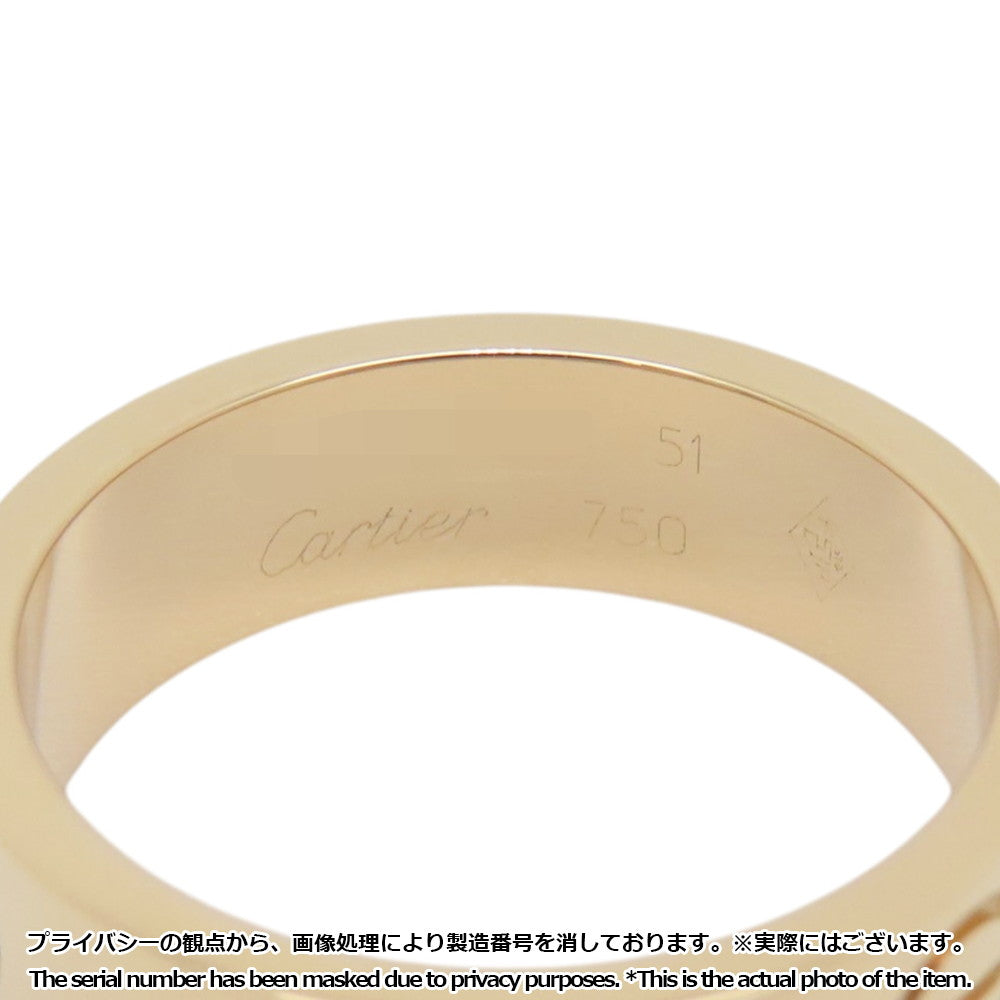 CARTIER LOVE Ring Classic Model Size 51/#11 ClassicB4084651/ B4084600 18K Yellow Gold