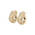 BVLGARI Tubogas Earrings 18K Yellow Gold