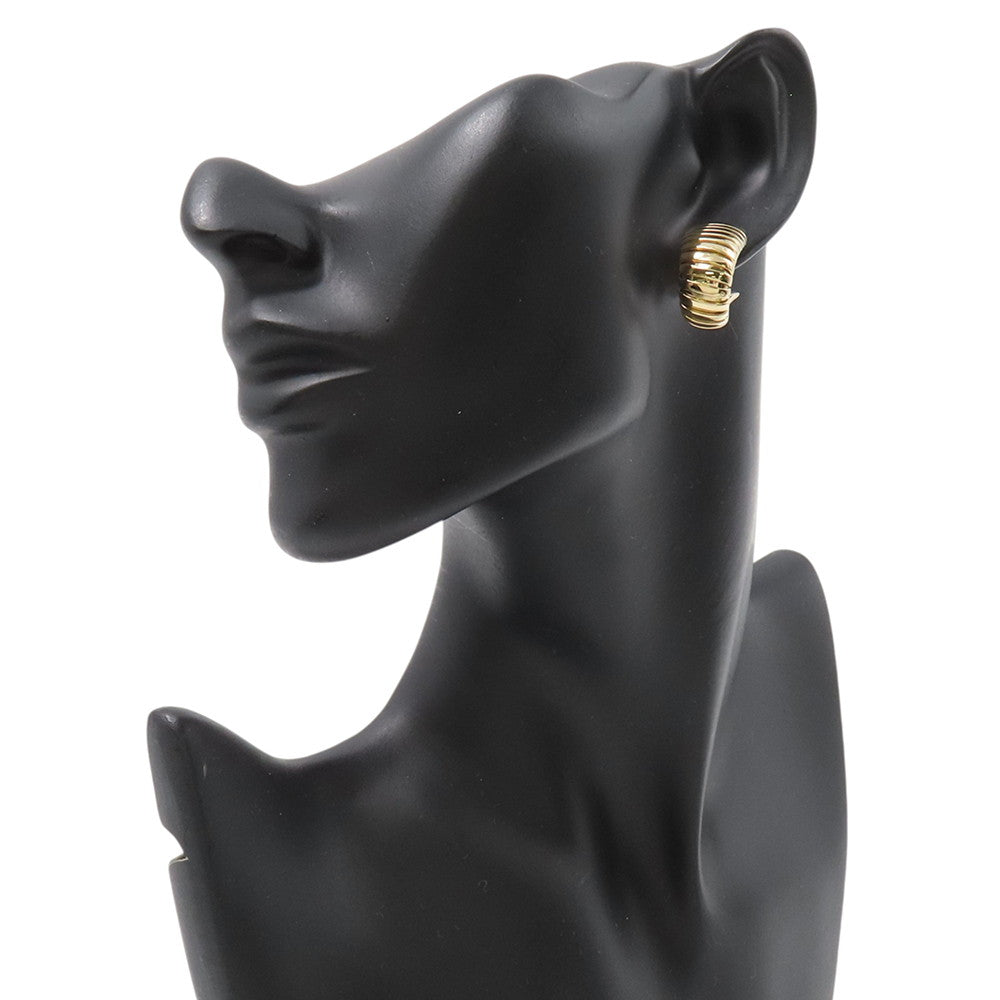 BVLGARI Tubogas Earrings 18K Yellow Gold