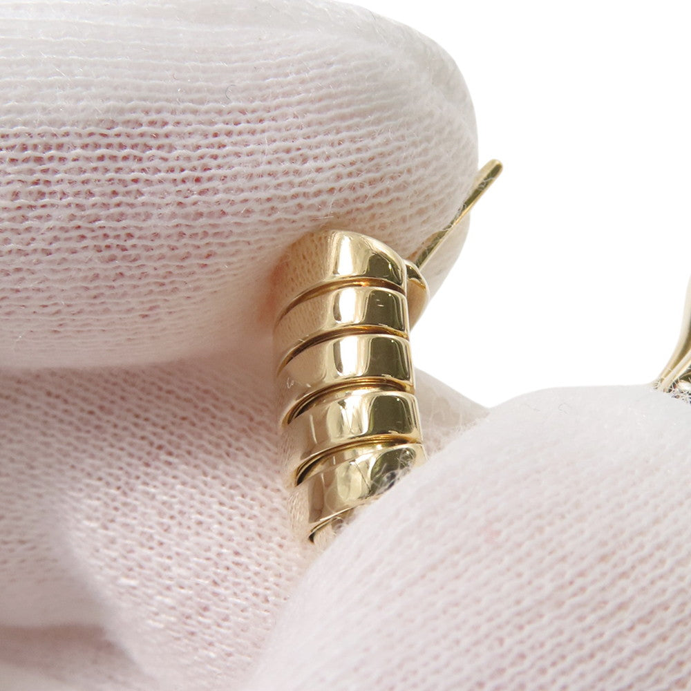 BVLGARI Tubogas Earrings 18K Yellow Gold