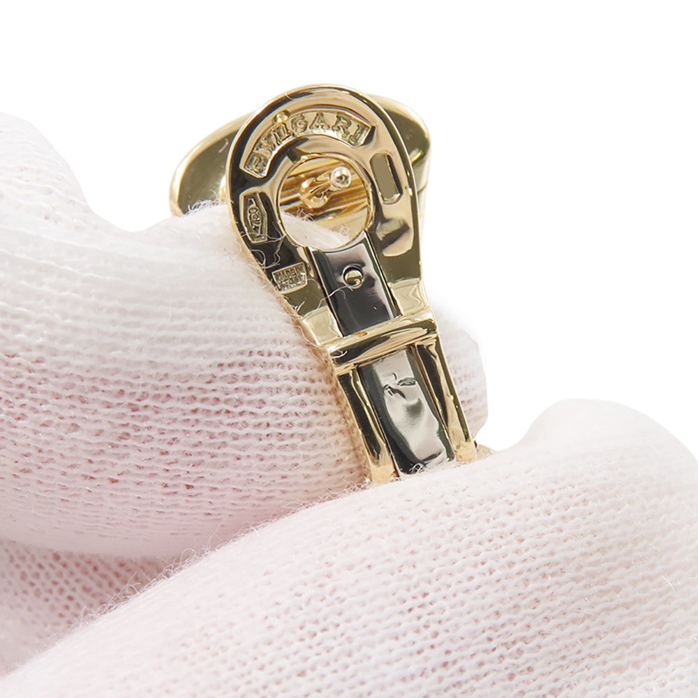 BVLGARI Tubogas Earrings 18K Yellow Gold