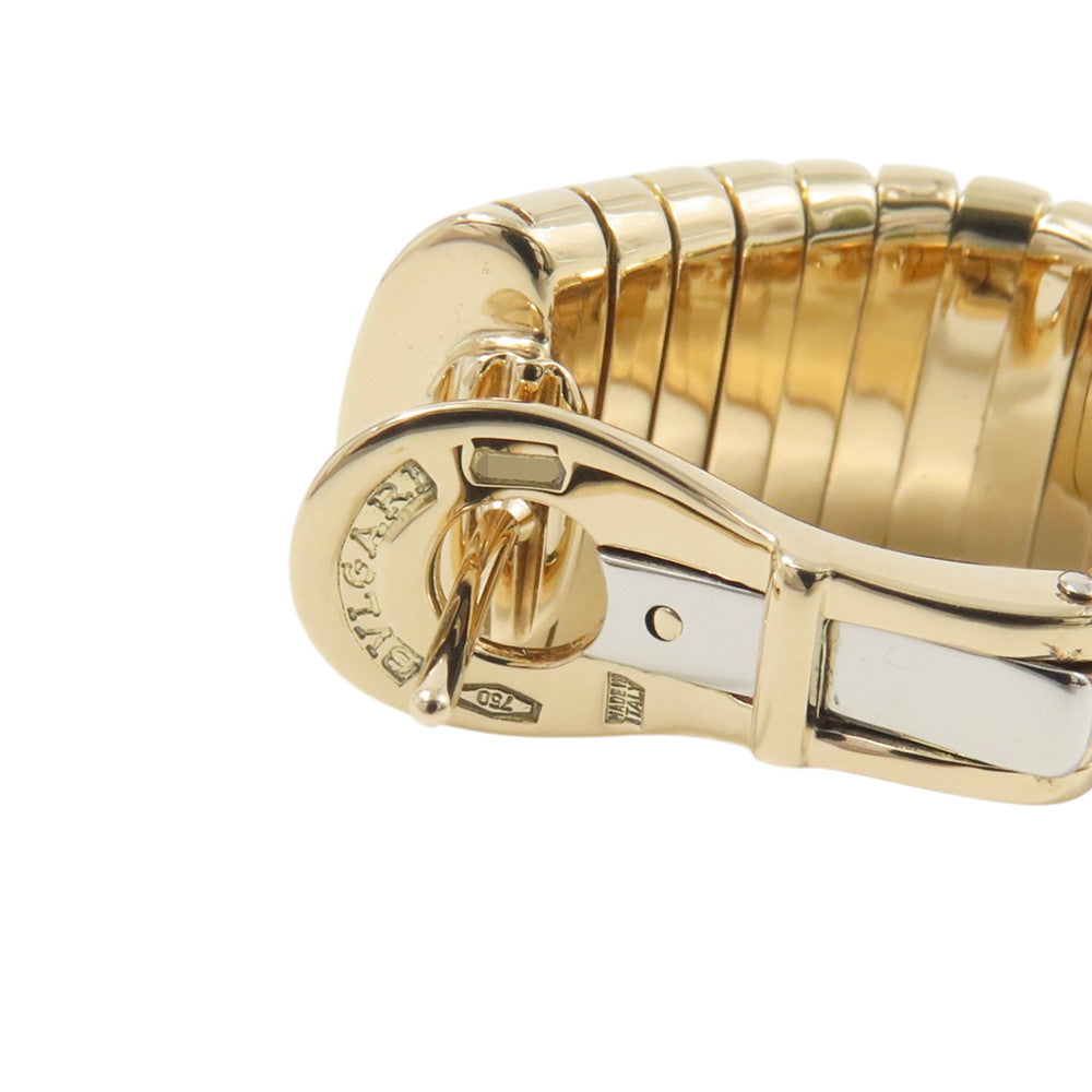 BVLGARI Tubogas Earrings 18K Yellow Gold