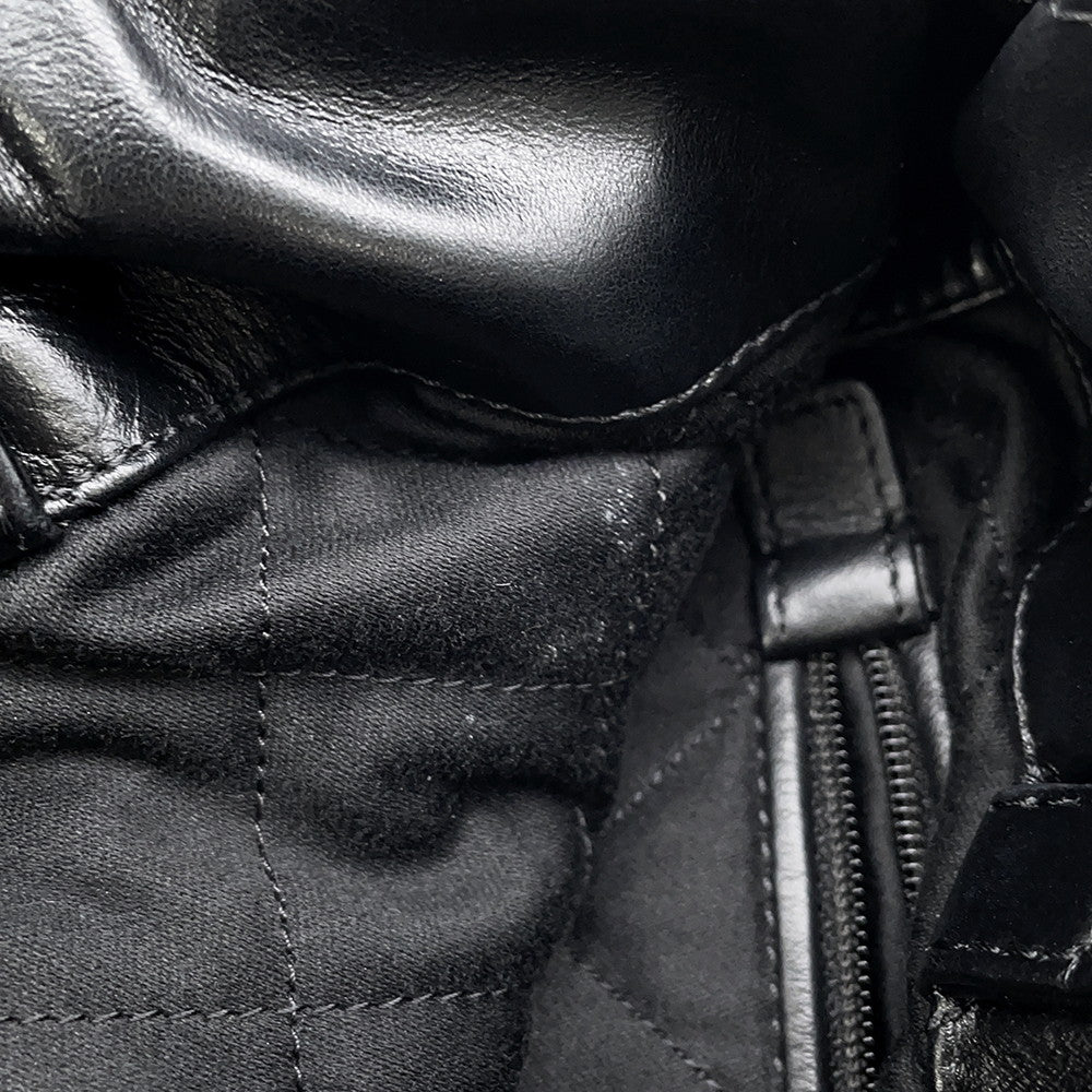 CHANEL CHANEL22 Backpack BlackAS3859 Shiny Calf Leather Size Small