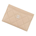 CHANEL Card Case BeigeAP0213 Caviar Leather