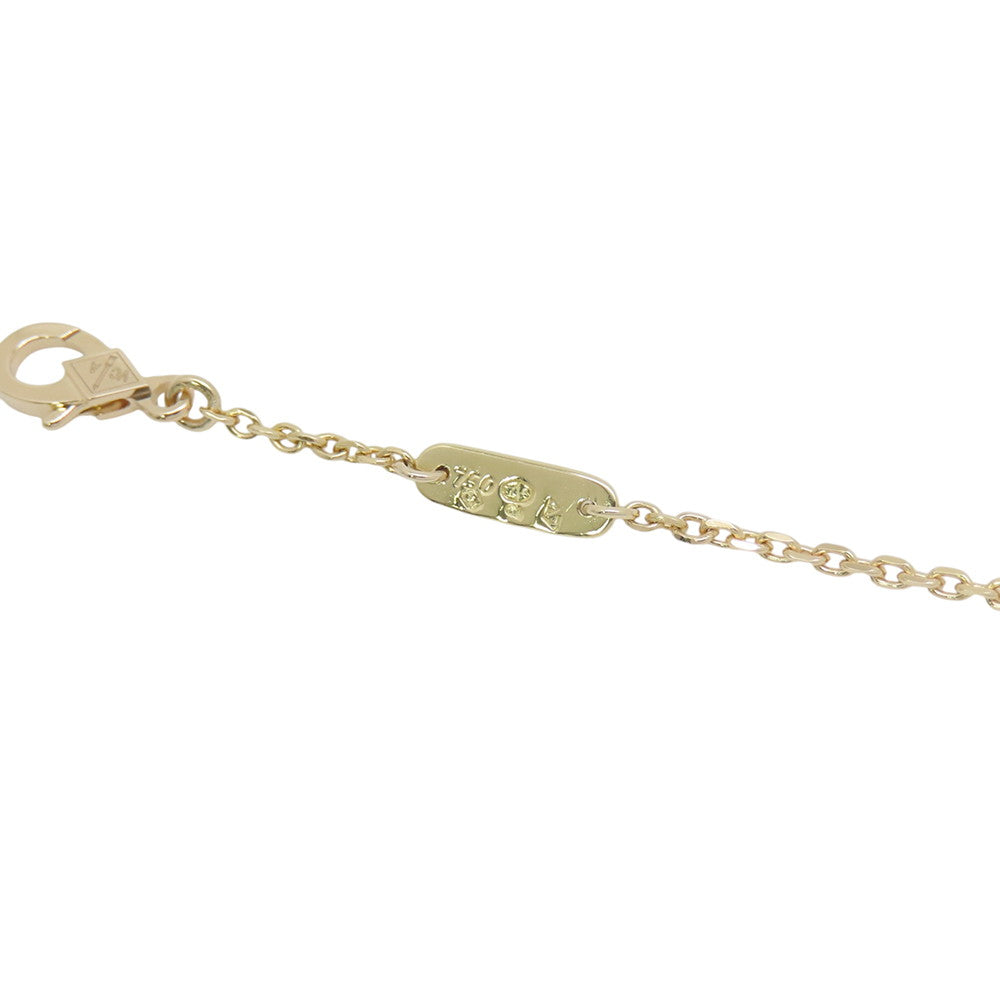 Van Cleef & Arpels Fleurette Necklace 5 Flowers 18K Yellow Gold