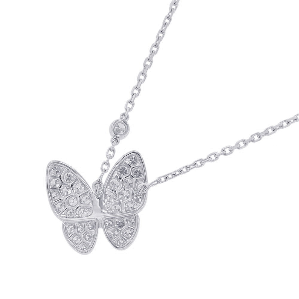 Van Cleef & Arpels Do Papillon PendantVCARO3M400 18K White Gold