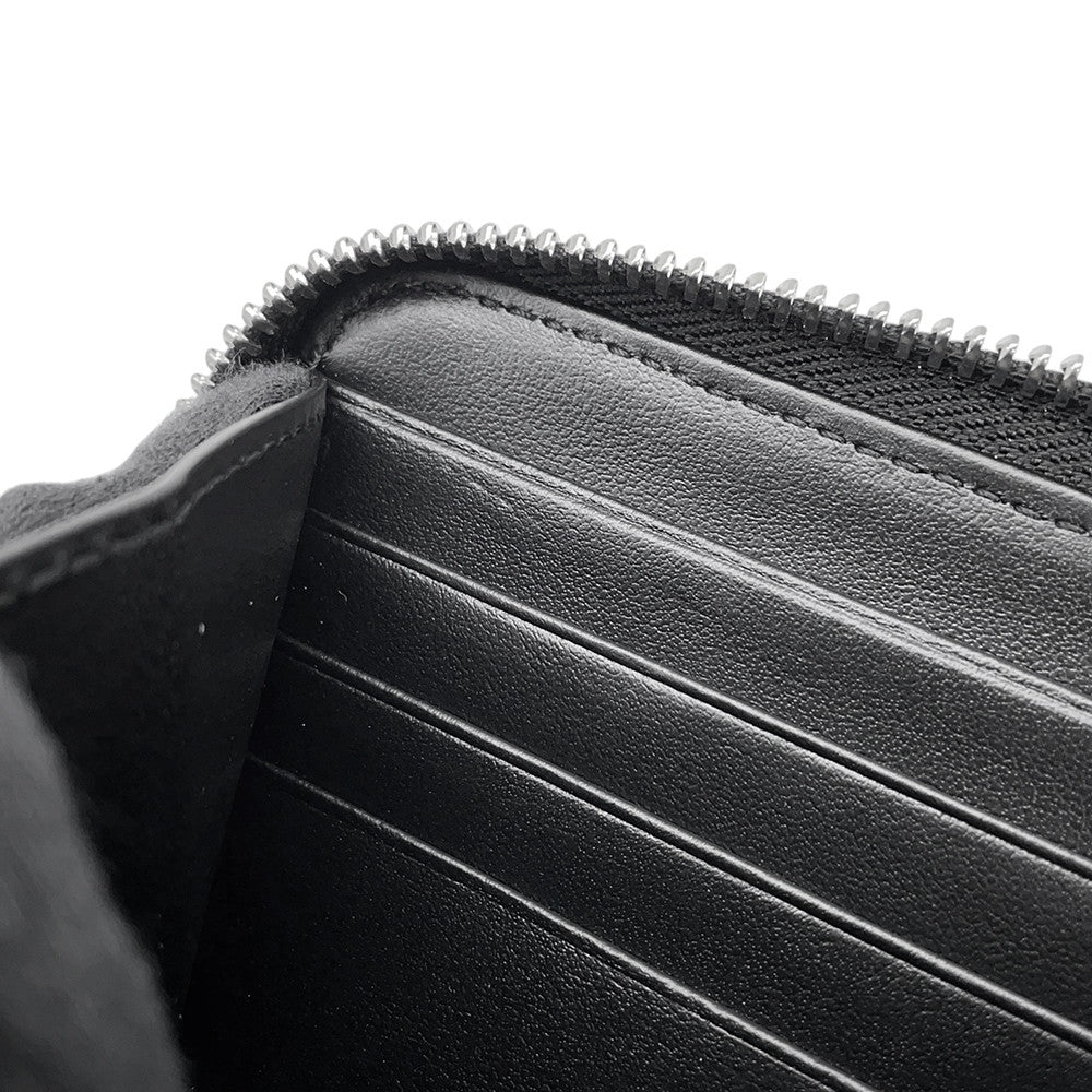 CELINE logo long wallet Black10B553BEL Calf Leather
