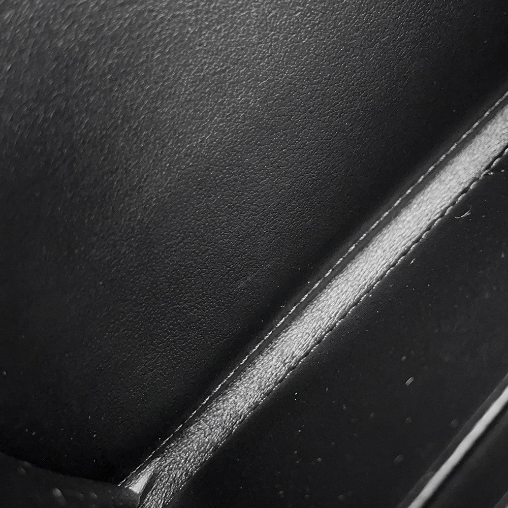 CELINE logo long wallet Black10B553BEL Calf Leather