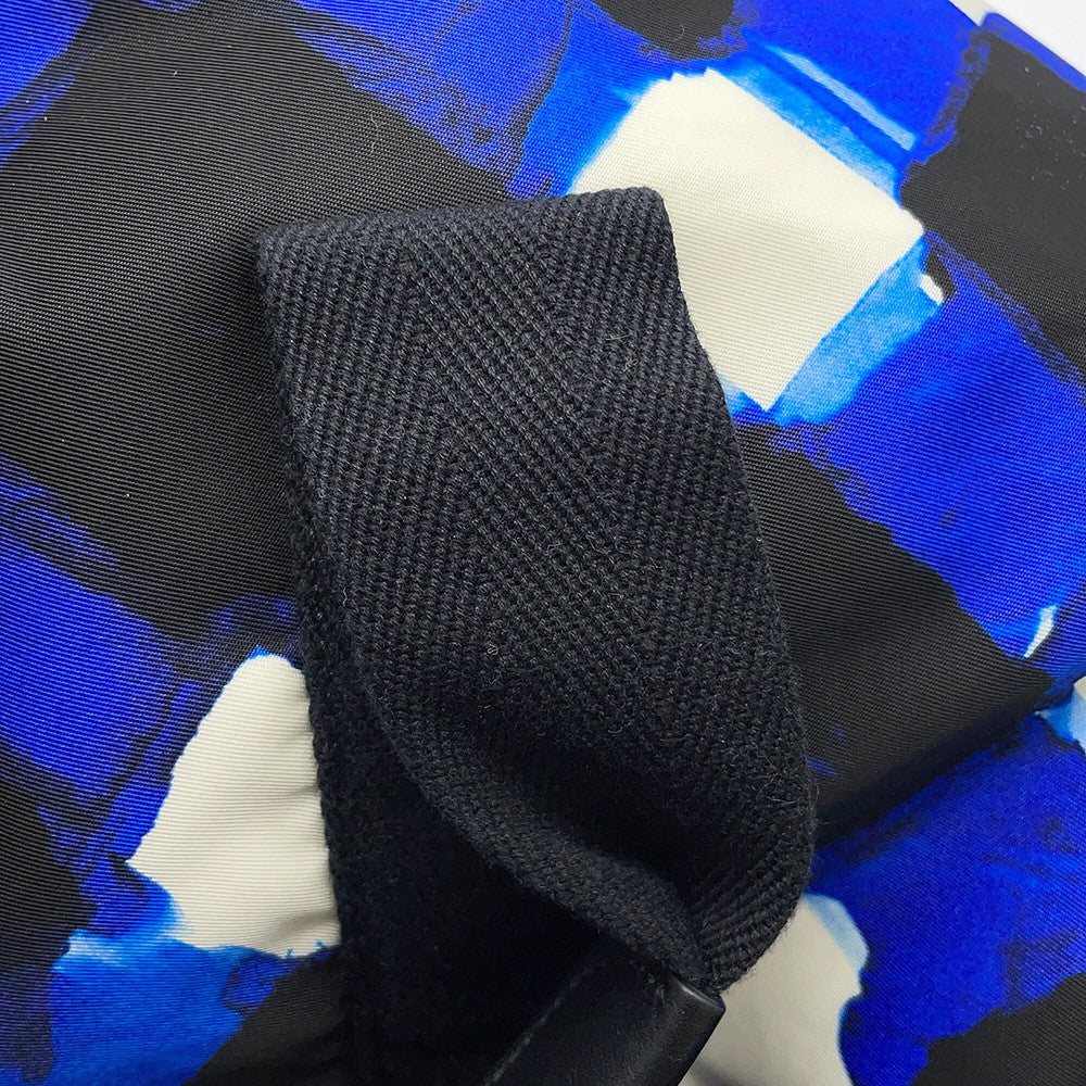 CHANEL Airline Shoulder Bag Blue/White/Black Nylon