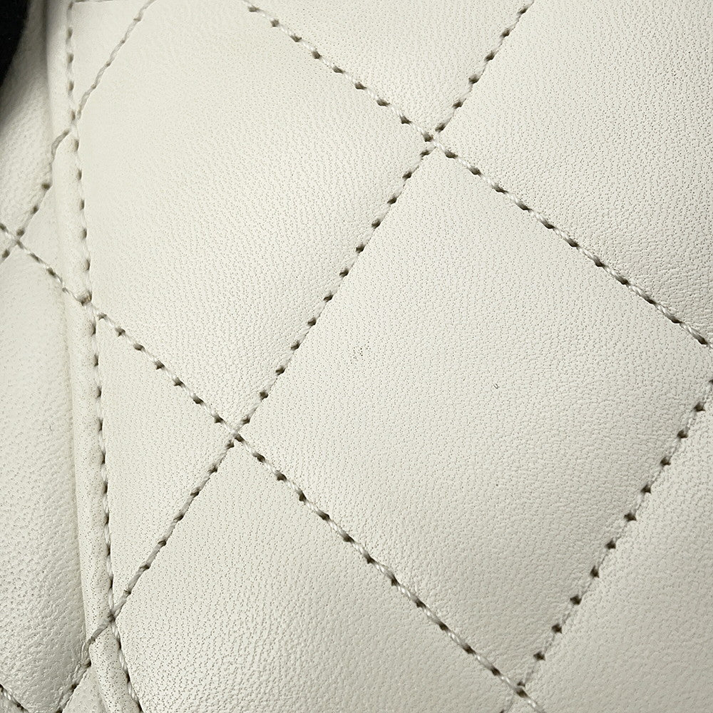 CHANEL Trendy CC 2WAY Handbag WhiteA92236 Lambskin