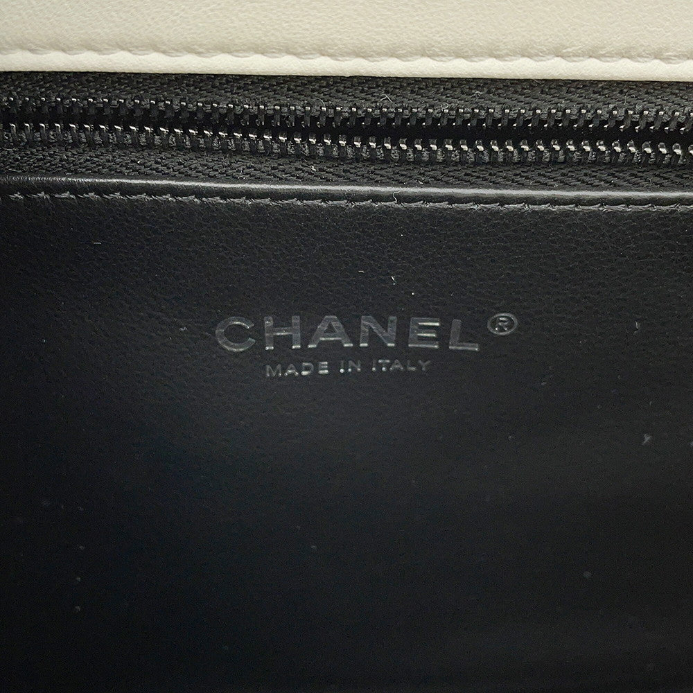 CHANEL Trendy CC 2WAY Handbag WhiteA92236 Lambskin